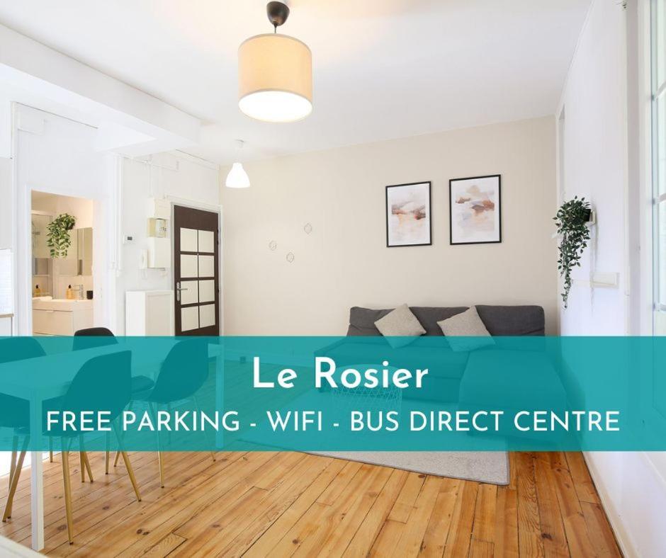 Le Rosier - 7 Deniers - Proche Airbus - Bus Direct Centre Apartment Toulouse